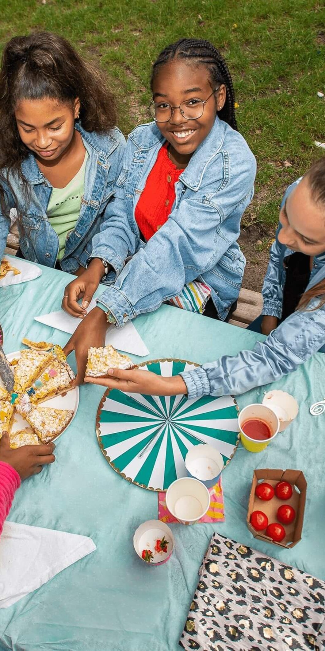 Verjaardag in het park