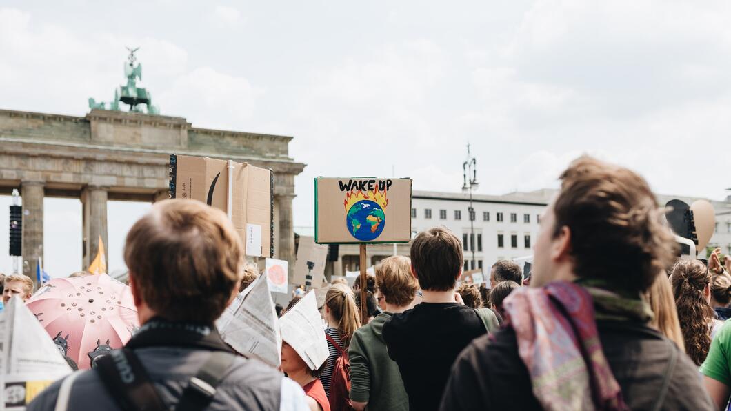 Klimaat demonstranten