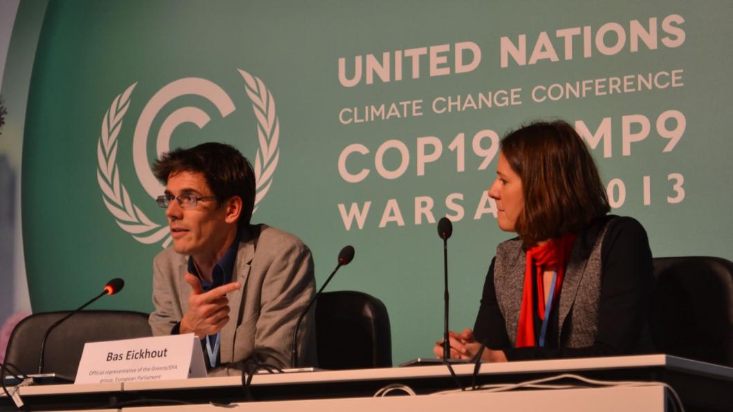 EIckhout op de klimaattop in Warschau EIckhout op de klimaattop in Warschau