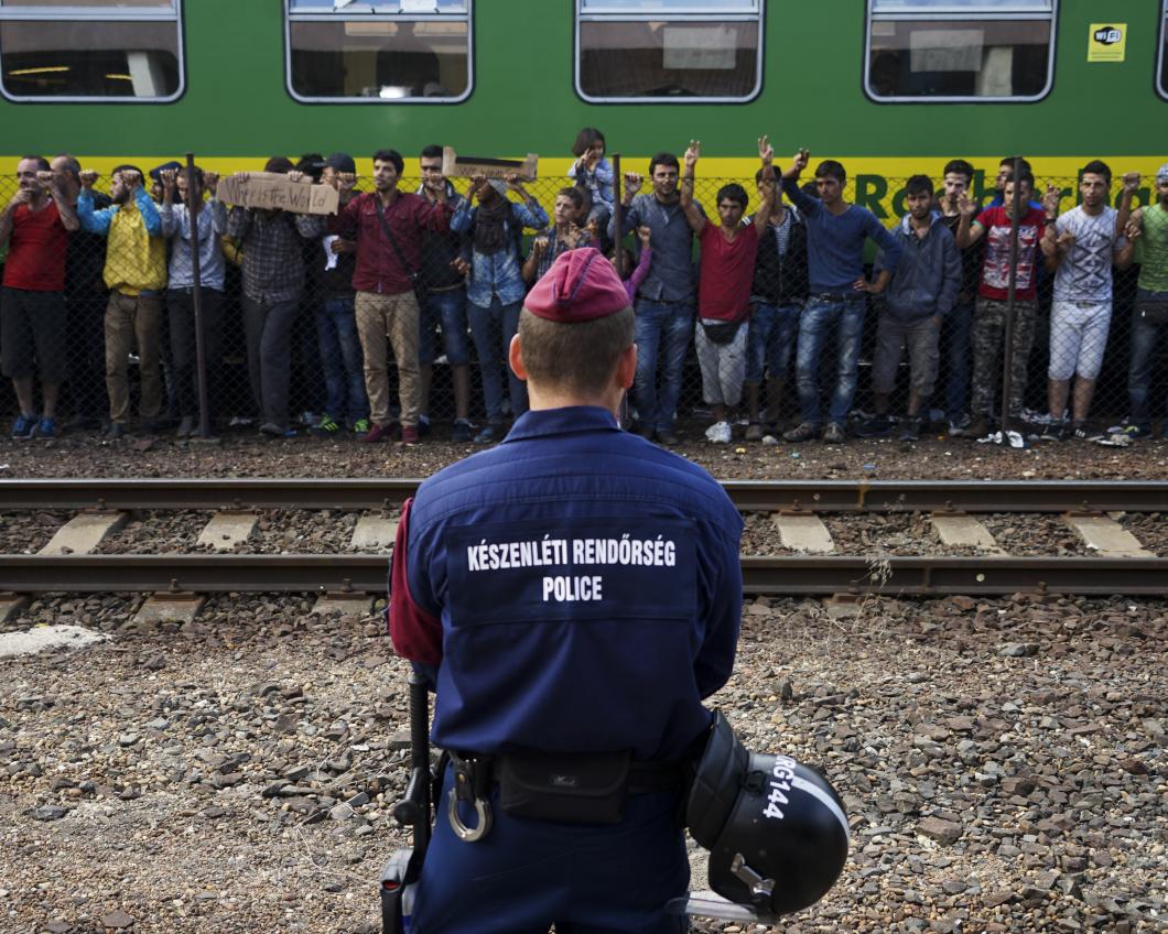 Vluchtelingen in Hongarije