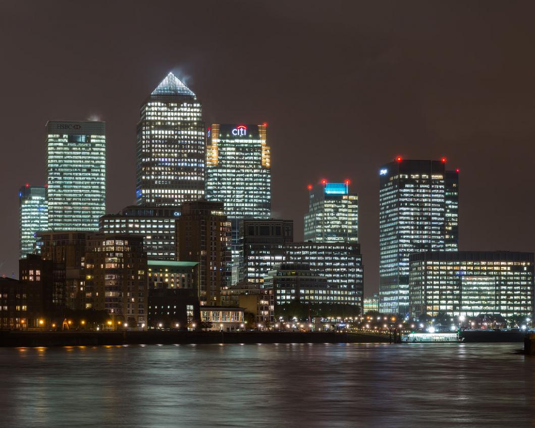 Banken in Londen