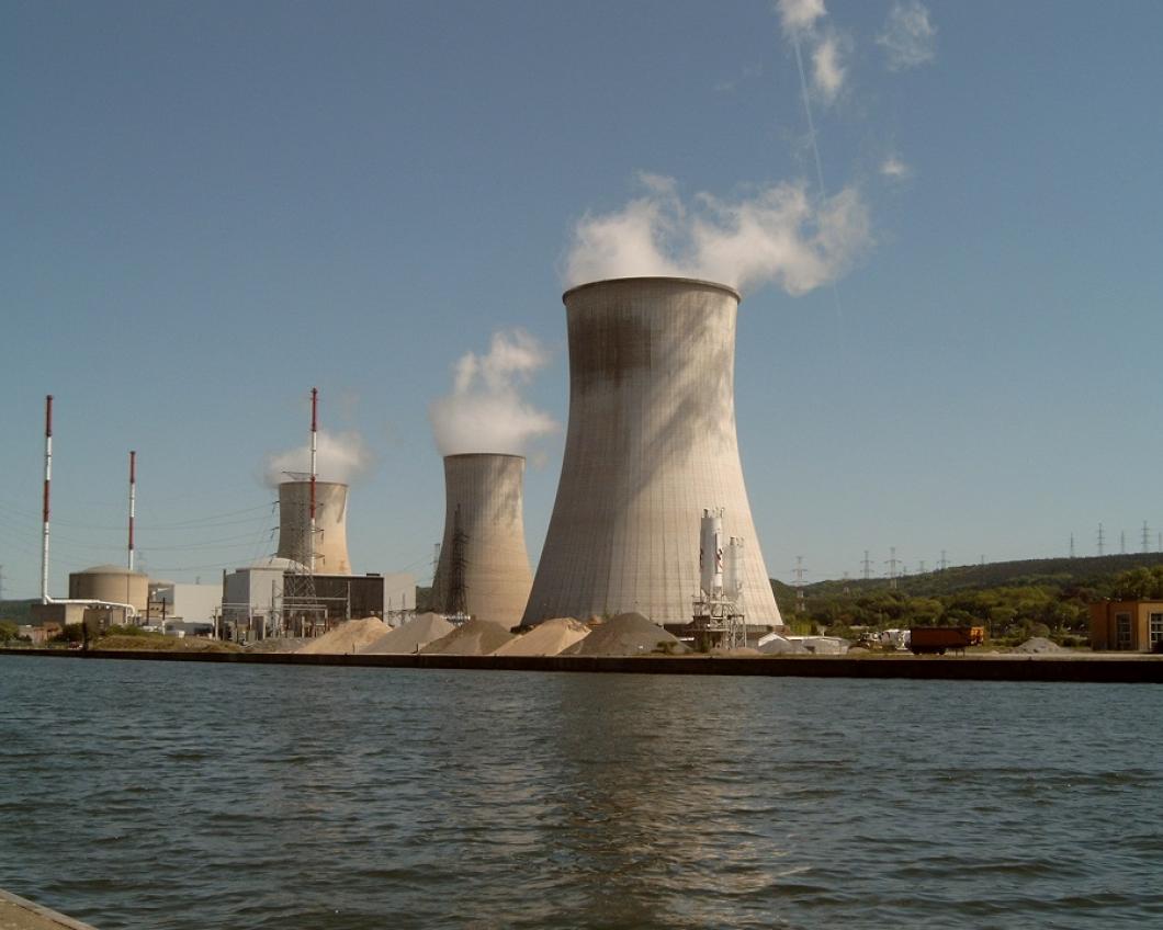 De kerncentrale van Tihange